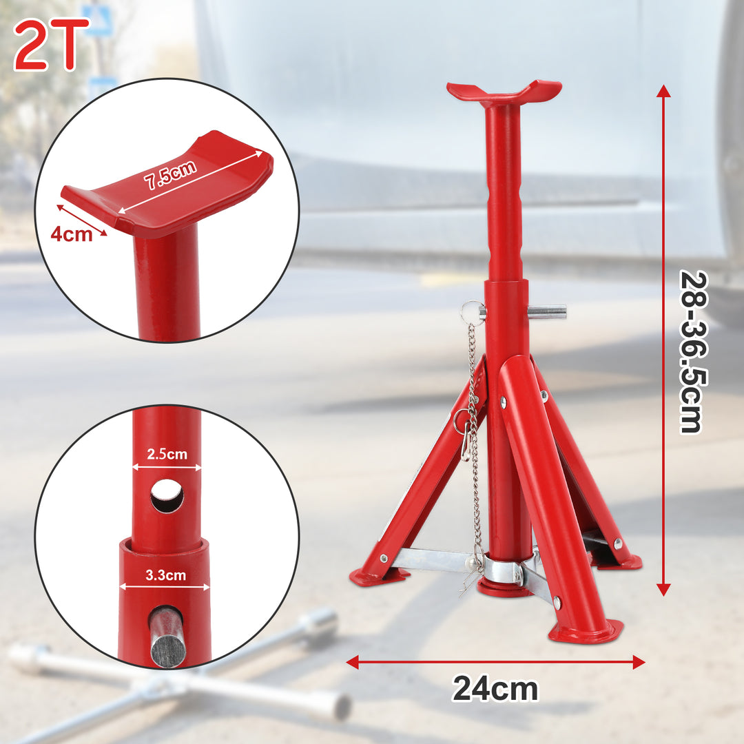 Sonnewelt 2T/3T Unterstellböcke Unterstellbock KFZ 2 Stück