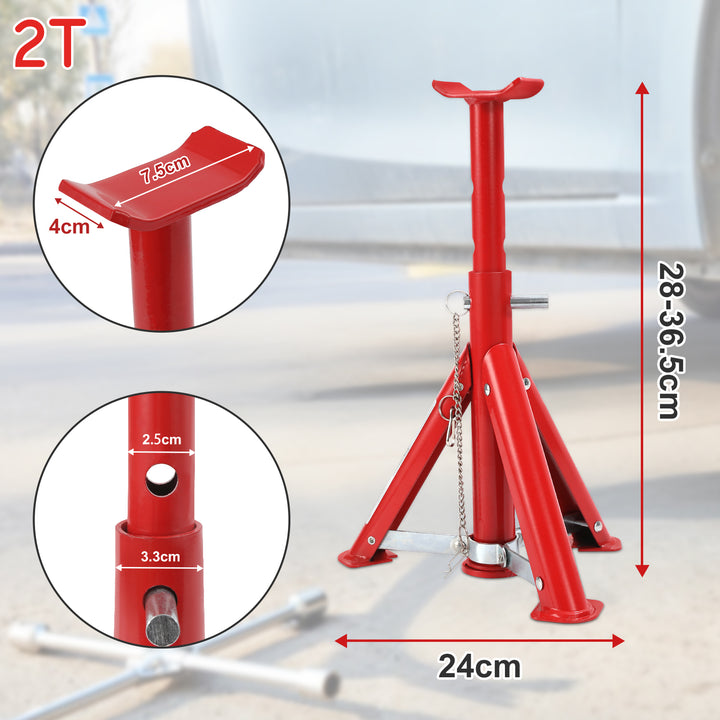 Sonnewelt 2T/3T Unterstellböcke Unterstellbock KFZ 2 Stück