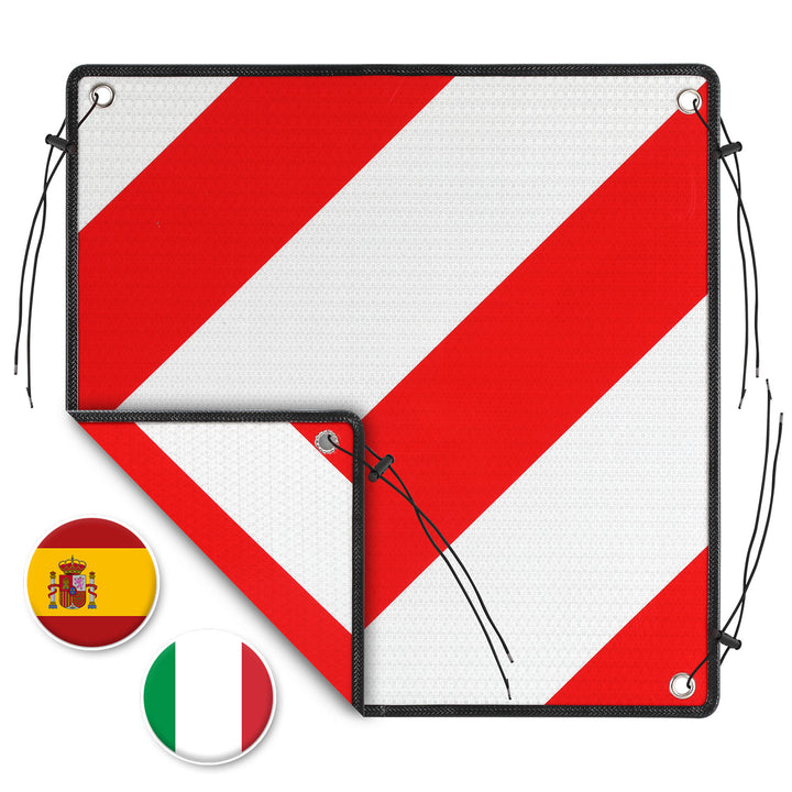 Sonnewelt 2 in 1 Warntafel für Italien und Spanien