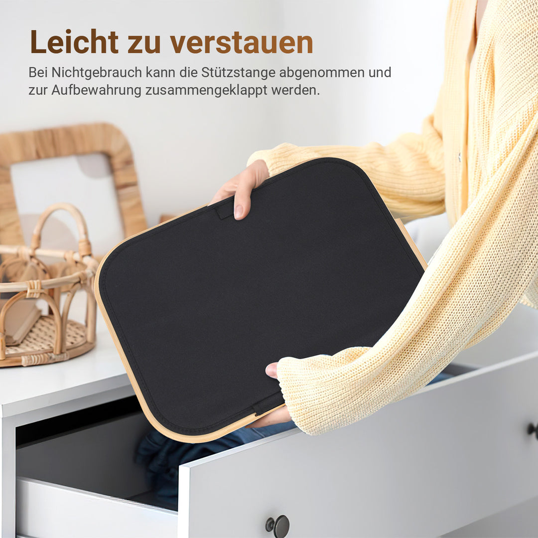 Sonnewelt Wäschekorb Waschesammler mit Deckel 100/145/160L