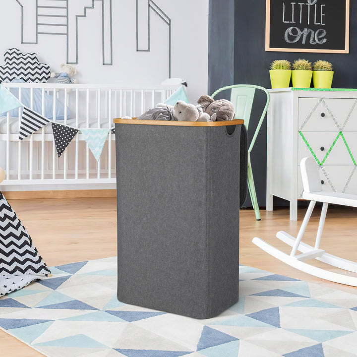 Sonnewelt Wäschekorb Waschesammler mit Deckel 100/145/160L