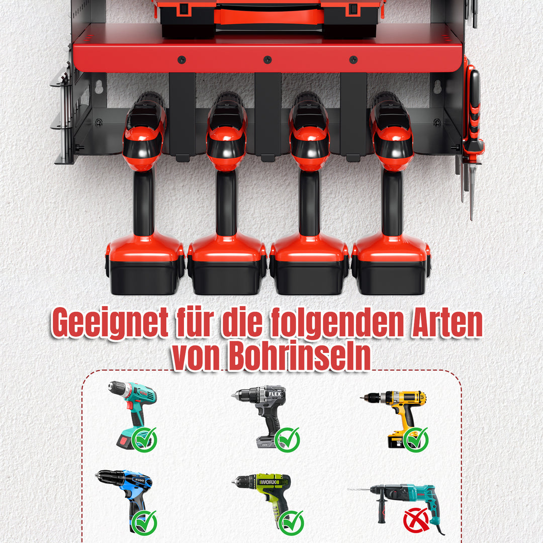 Sonnewelt Werkzeughalter Wandhalterung 70kg Tragen