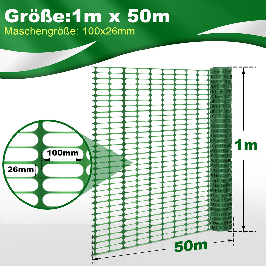Sonnewelt protective net made of plastic 1x 50m