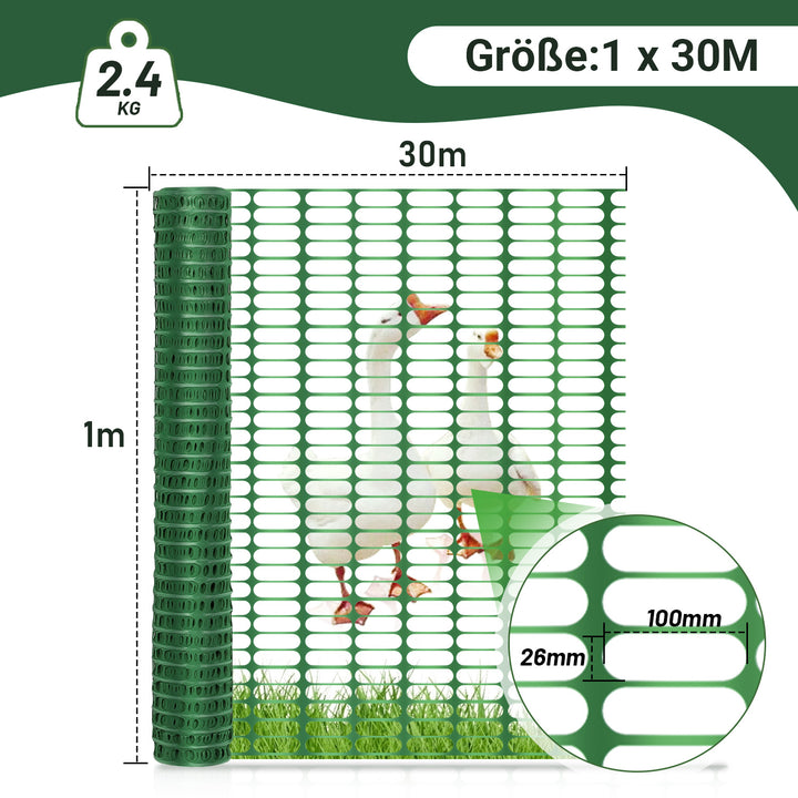 Sonnewelt protective net made of plastic 1x 50m