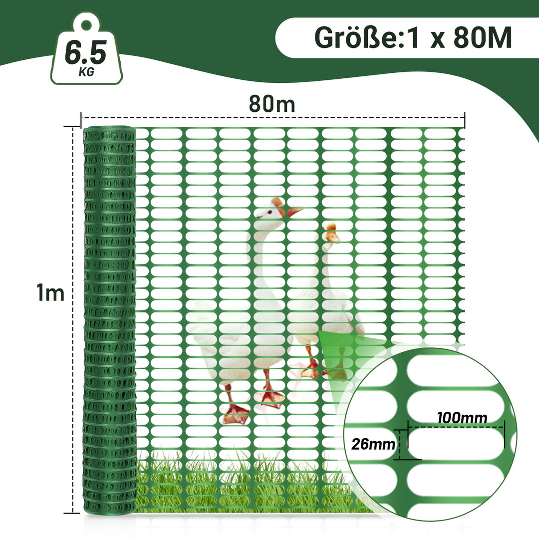 Sonnewelt protective net made of plastic 1x 50m