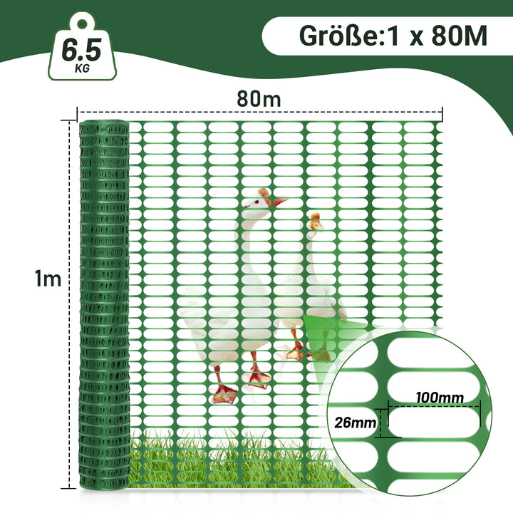 Sonnewelt protective net made of plastic 1x 50m