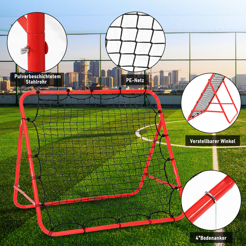 Sonnewelt Football Rebounder Rebound Wall Net