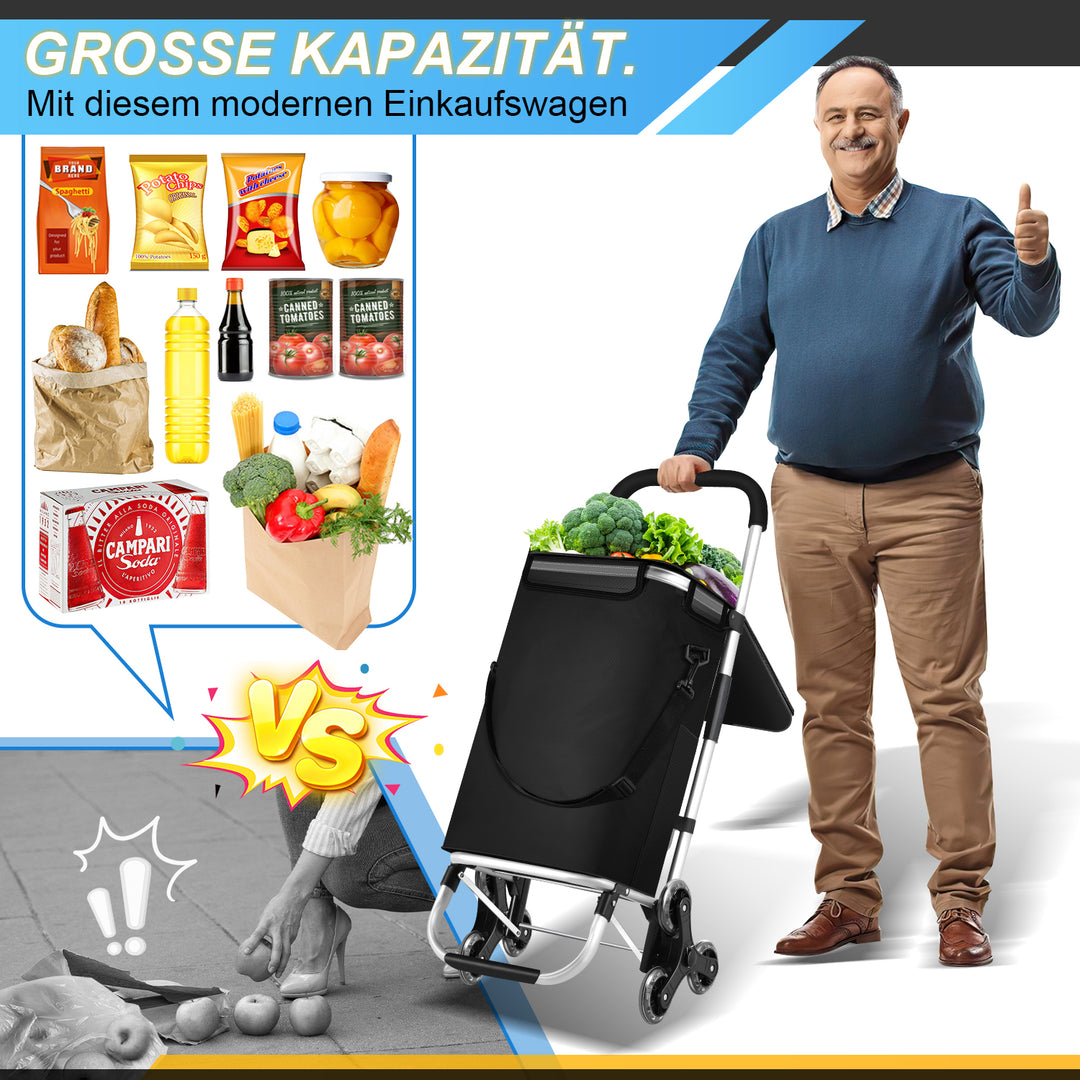 Sonnewelt shopping cart market trolley Thermo foldable