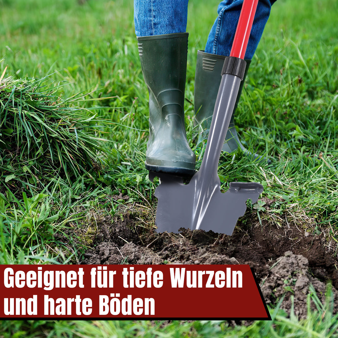 Sonnewelt Spaten Wurzelspaten Gärtnerspaten 114cm