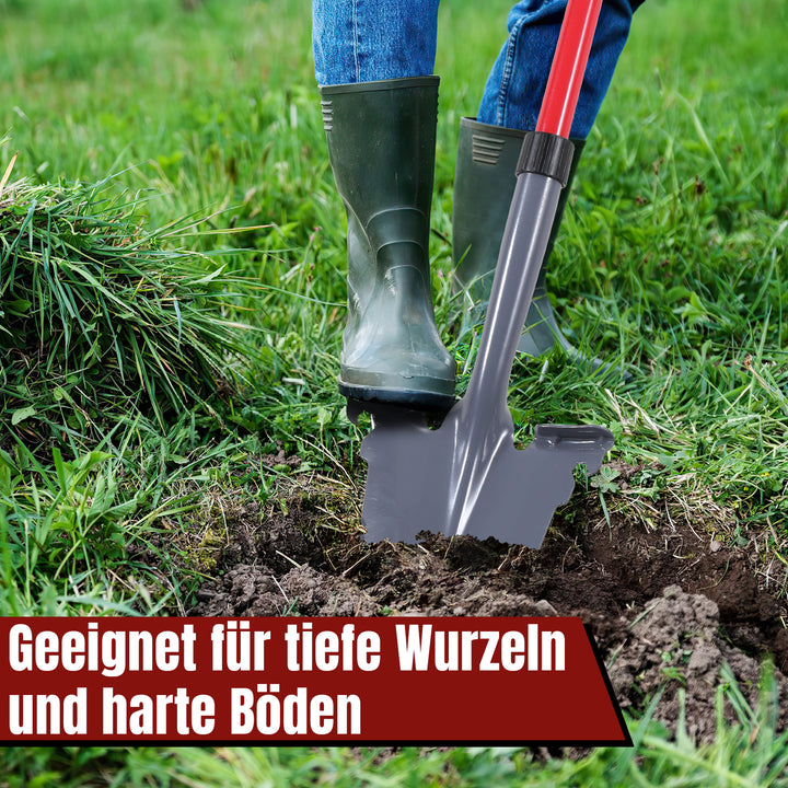 Sonnewelt Spaten Wurzelspaten Gärtnerspaten 114cm