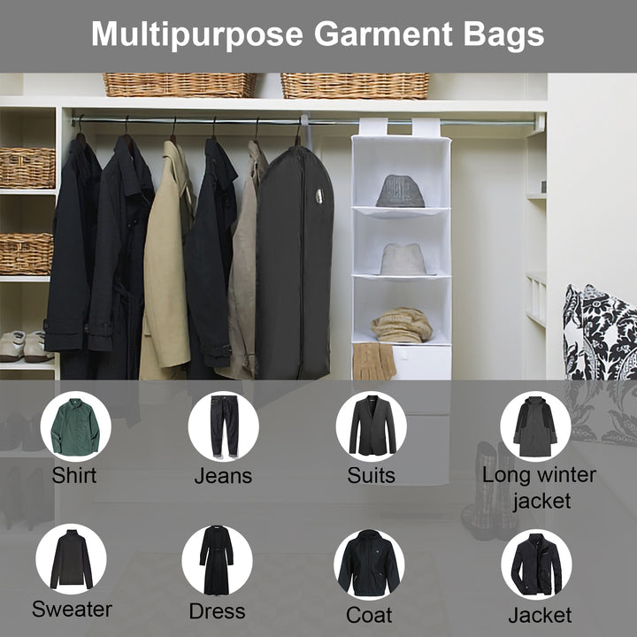 Sonnewelt 3/5 piece garment bag suit including shoe bag