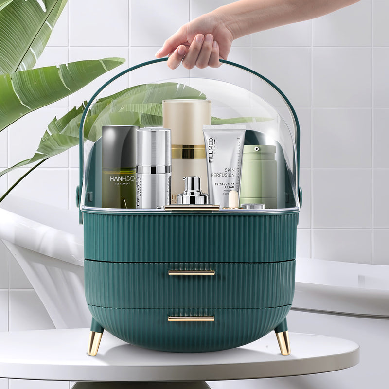 Sonnewelt Kosmetik Aufbewahrungsbox 3-lagig mit Deckel