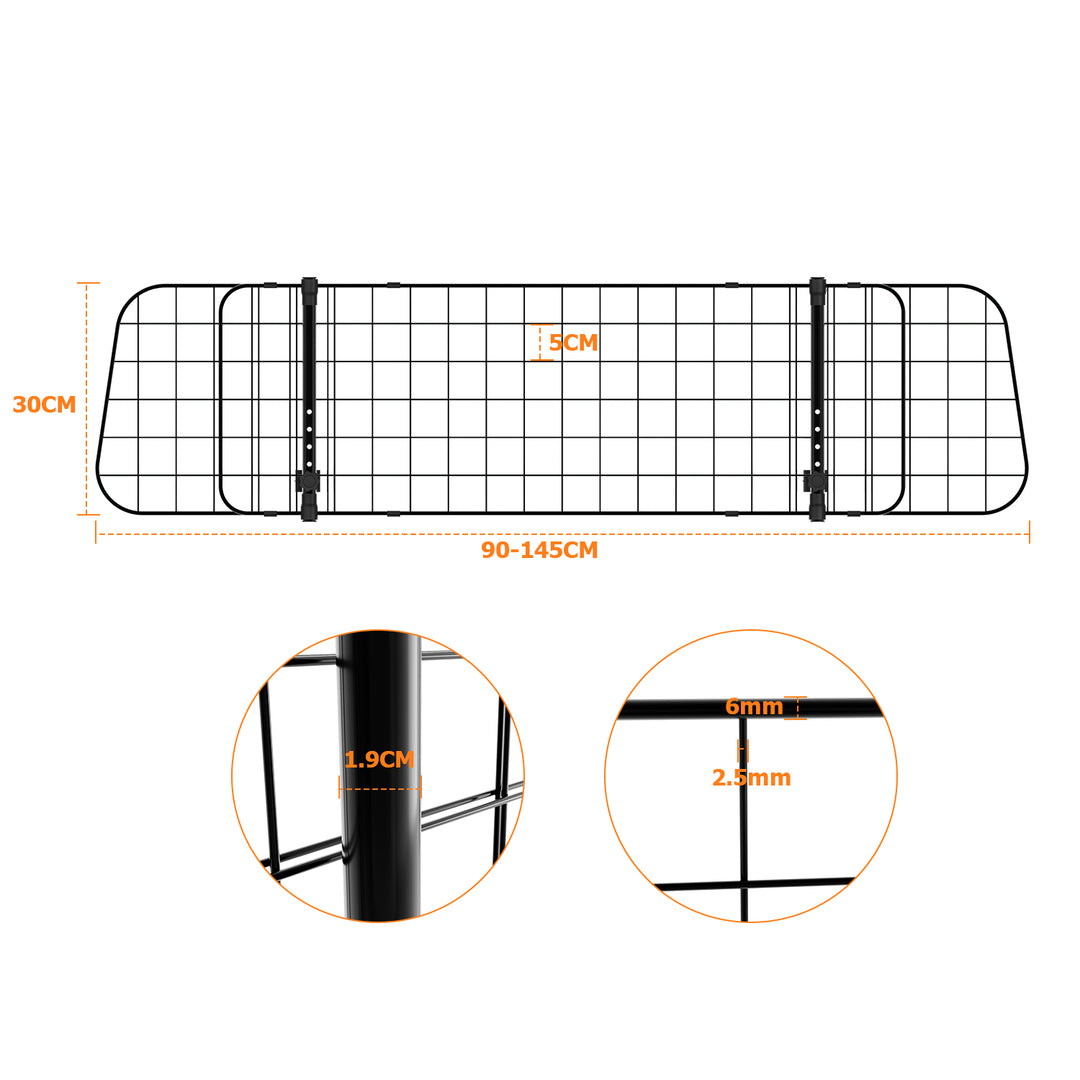 Sonnewelt Dog Guard Car Divider Universal 30cm Height
