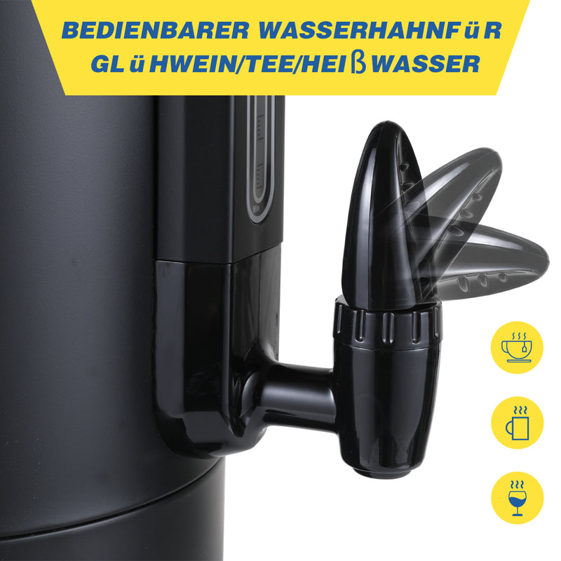 Sonnewelt Glühweinkocher Heißwasserspender 10L