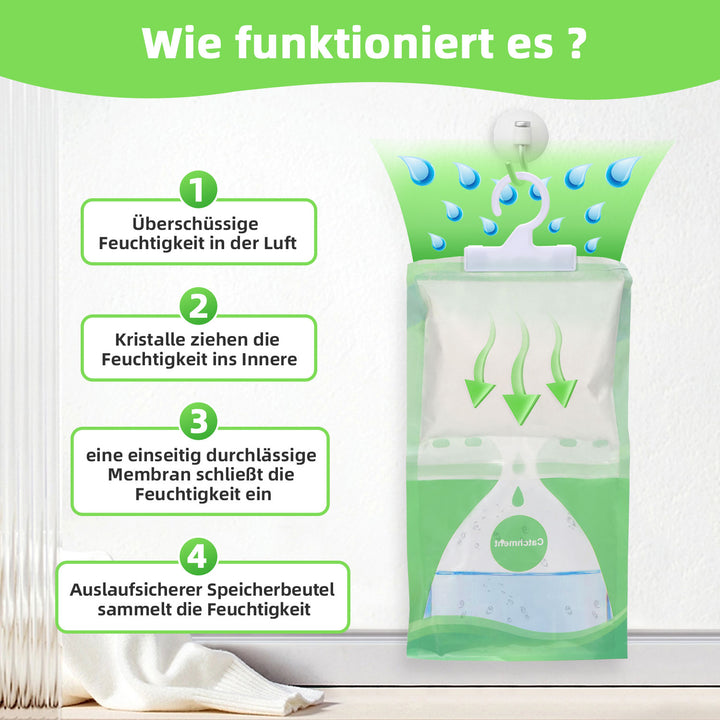 Sonnewelt Feuchtigkeitsabsorber Anti-Schimmel Hanging 5 Pack