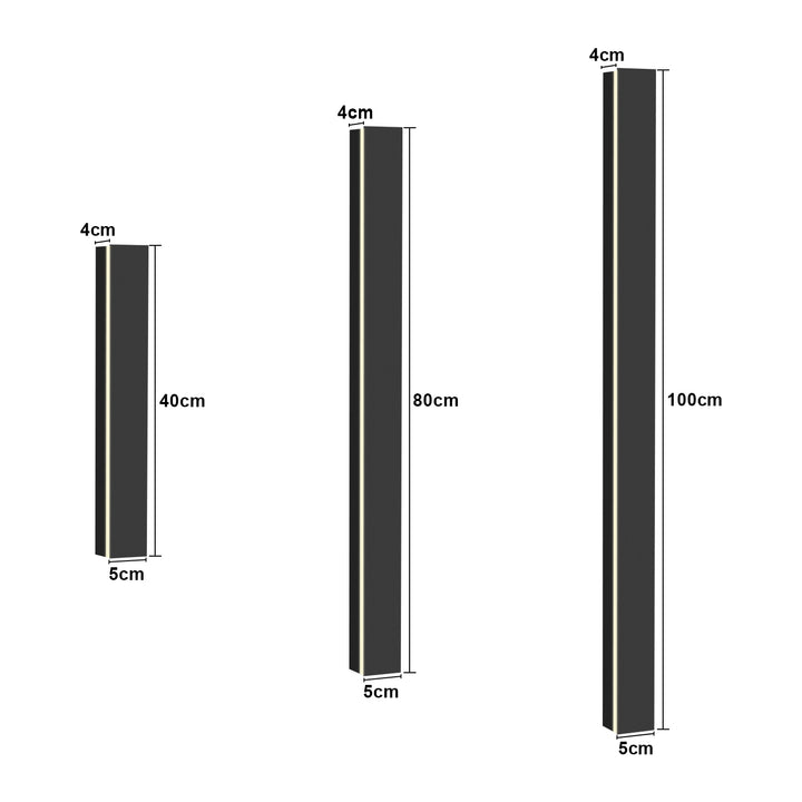 Sonnewelt LED Wandleuchte Flurlampe KaltesWeiß/Warmweiß