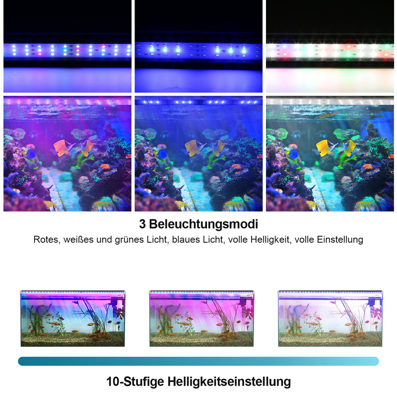 Sonnewelt LED Aquarium Beleuchtung RGB