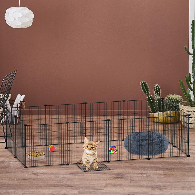 Sonnewelt outdoor enclosure playpen small animals DIY 12/24 pieces 35 x 35 cm