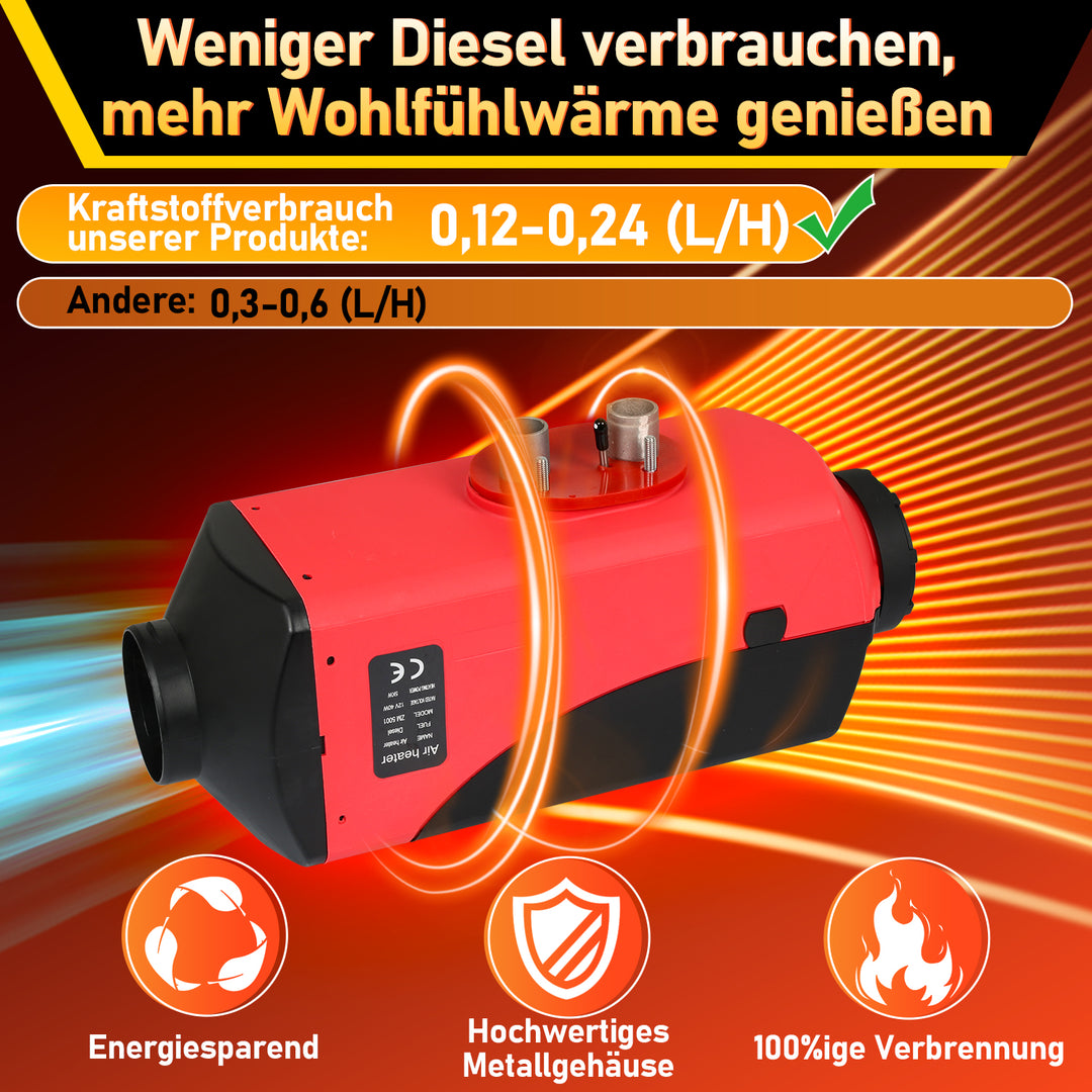 Sonnewelt 5KW 12V diesel auxiliary heater air heater