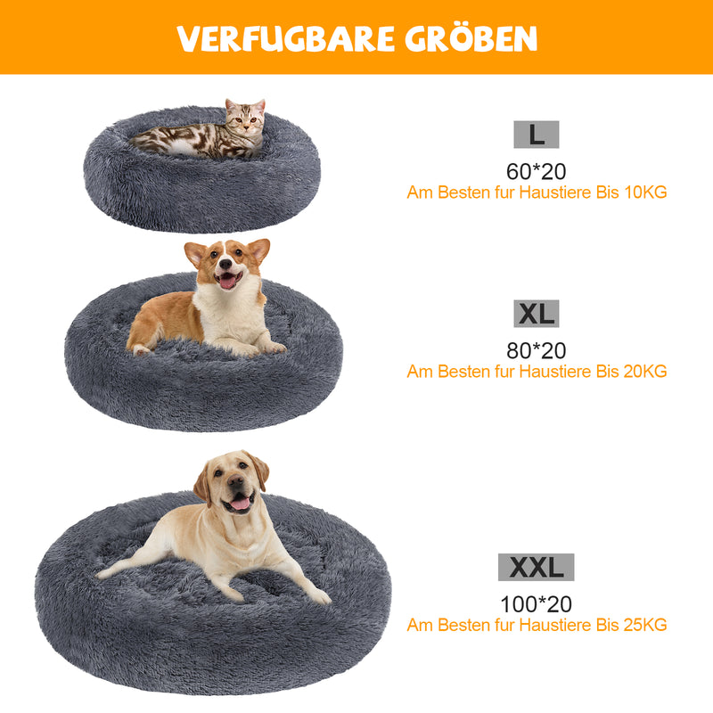 Sonnewelt Hundebett Katzenbett 60-100cm