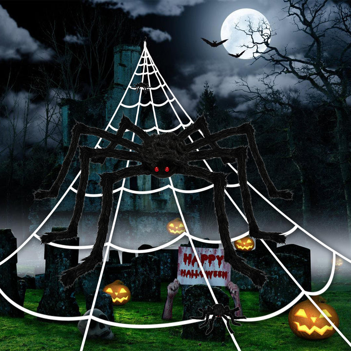 Sonnewelt Spinnennetz Deko Halloween Deko 5m/7m