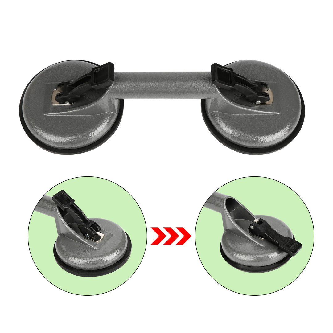 Sonnewelt 2x Saugheber Glassauger 100KG