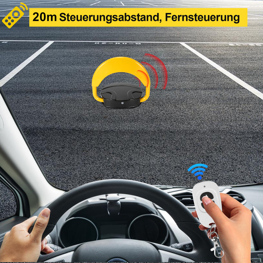 Sonnewelt Parkplatzsperre mit Fernbedienung 2 Stück