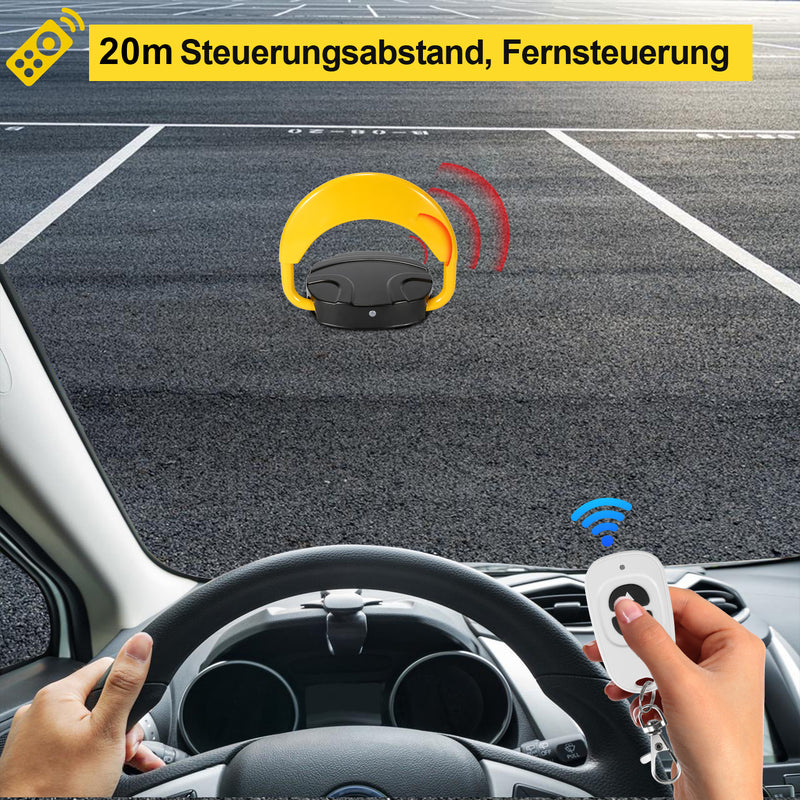 Sonnewelt Parkplatzsperre mit Fernbedienung 2 Stück