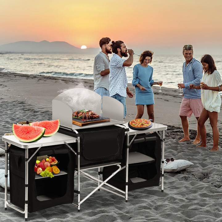 Sonnewelt Campingküche Alu 5 Fächer