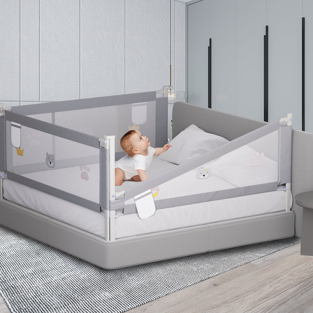 Sonnewelt bed rail children's bed rail height adjustable