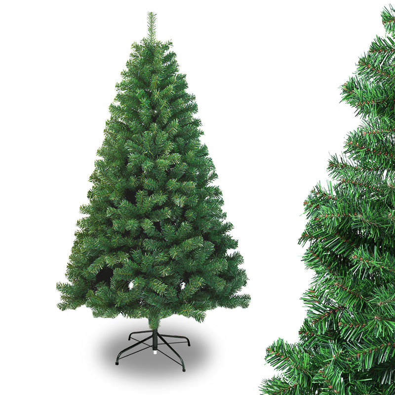 Sonnewelt Christbaum Künstlicher Weihnachtsbaum Grün/Weiß