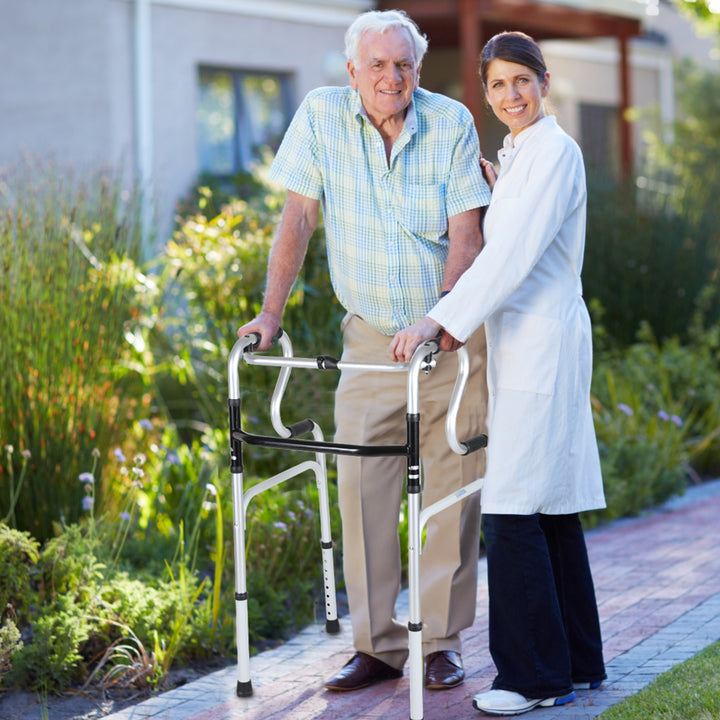 Sonnewelt Walking Aid Lightweight Rollator made of aluminum up to 180 kg