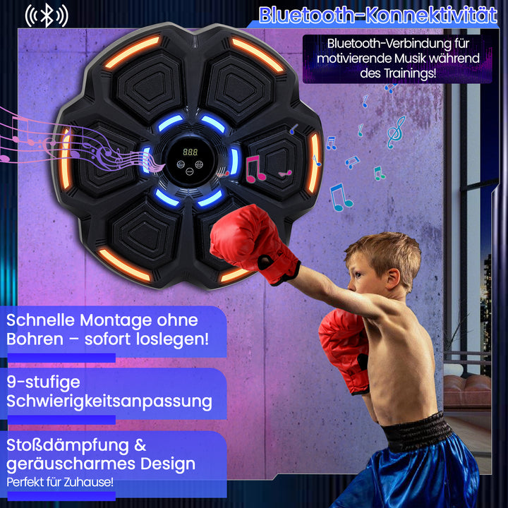 Sonnewelt Music Boxing Machine LED Box-Wandhalterung für Erwachsene Kinder