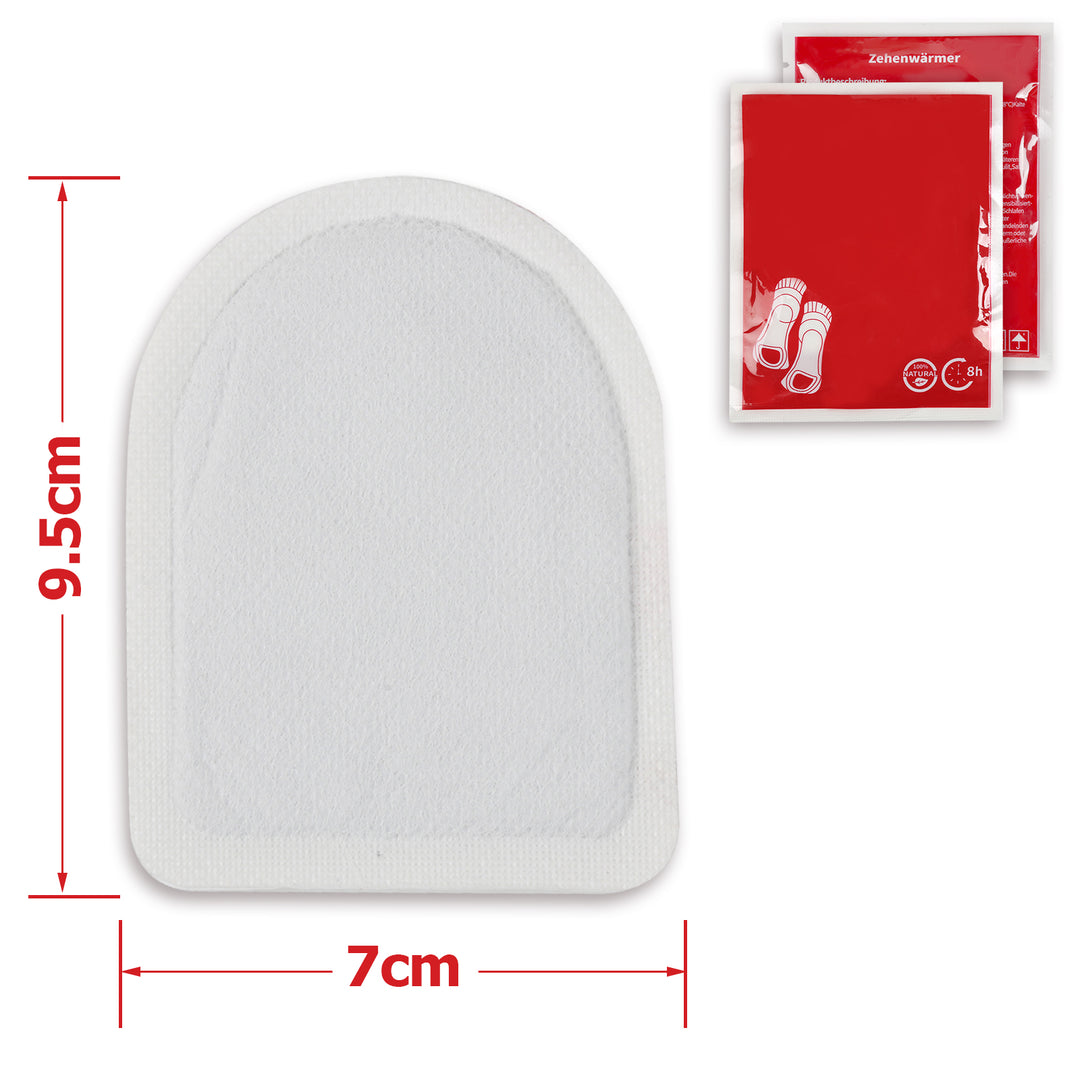 sonnewelt 40 pairs of air-activated toe warmers
