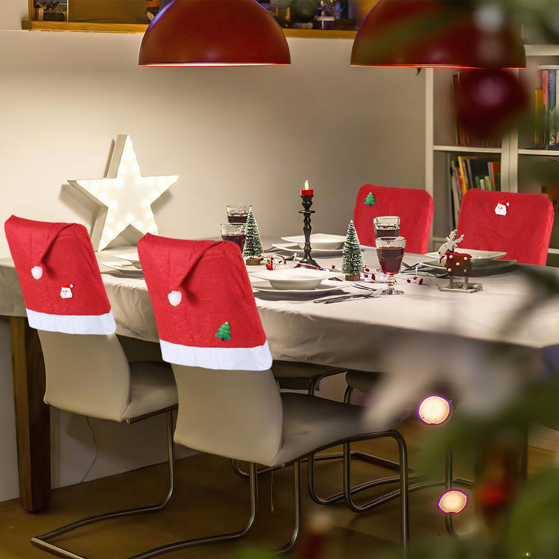 Sonnewelt Weihnachten Stuhlhussen 6er Set