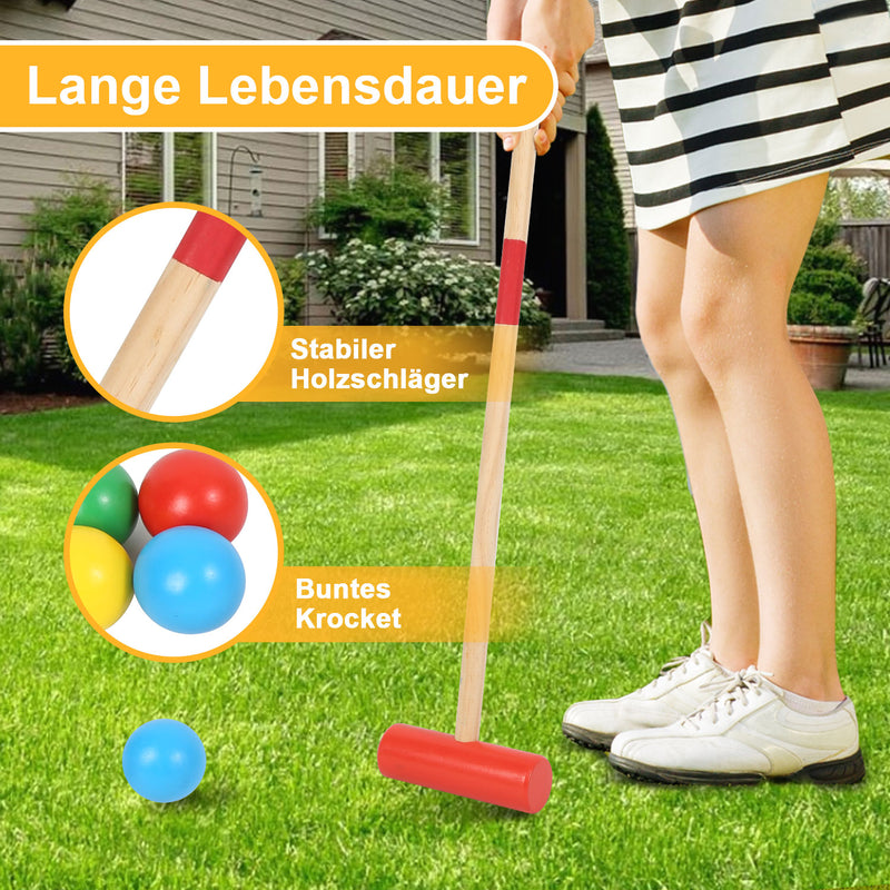 Sonnewelt Croquet Game 2-4 Players Croquet Set