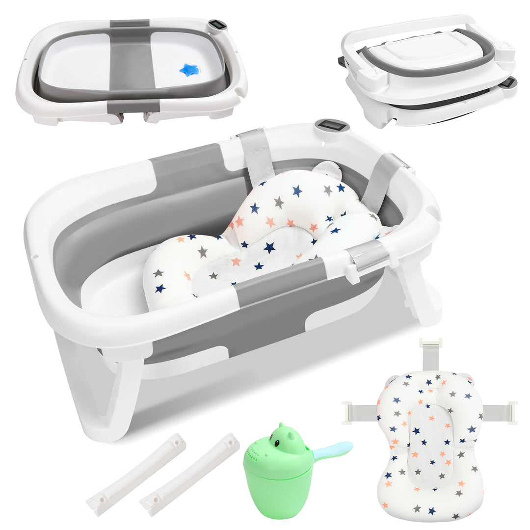 Sonnewelt Baby Bathtub Foldable with Thermometer