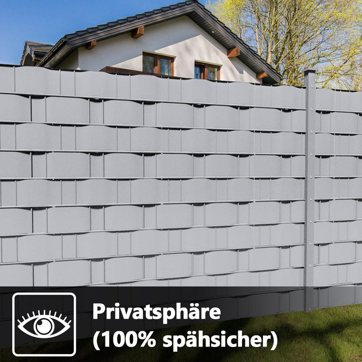 Sonnewelt Sichtschutzstreifen Sichtschutzfoli 50m