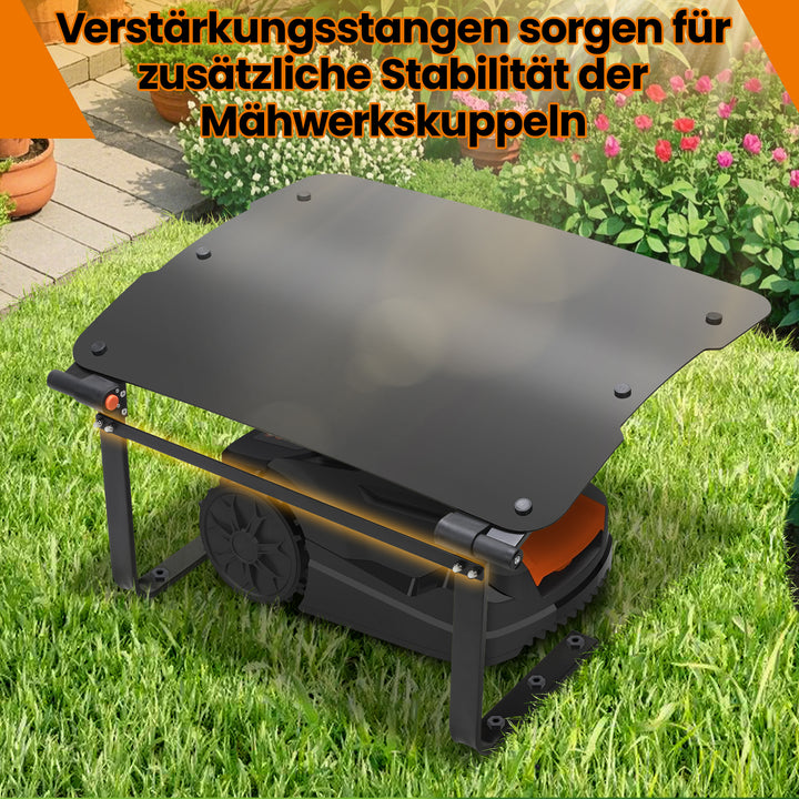 Sonnewelt Mähroboter Garage Faltbarer ABS-Material