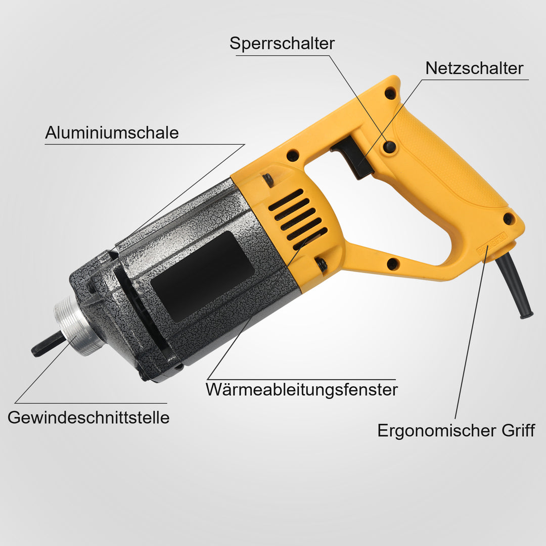 Sonnewelt concrete vibrator 1000W 5000 rpm