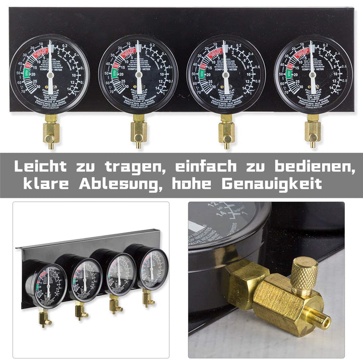 Sonnewelt 4x carburetor synchronous tester compression tester