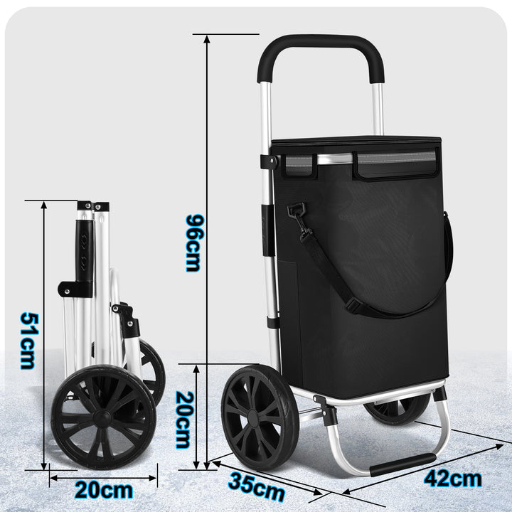 Sonnewelt shopping cart market trolley Thermo foldable