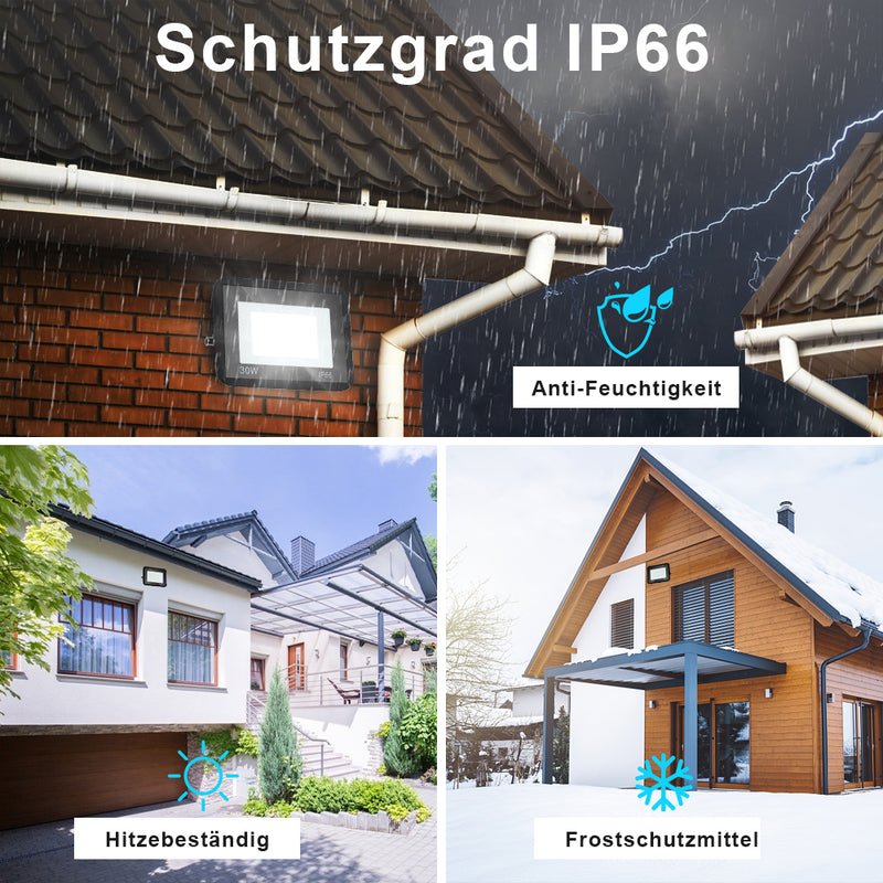 Sonnewelt LED Strahler Flutlicht IP66 10W-100W
