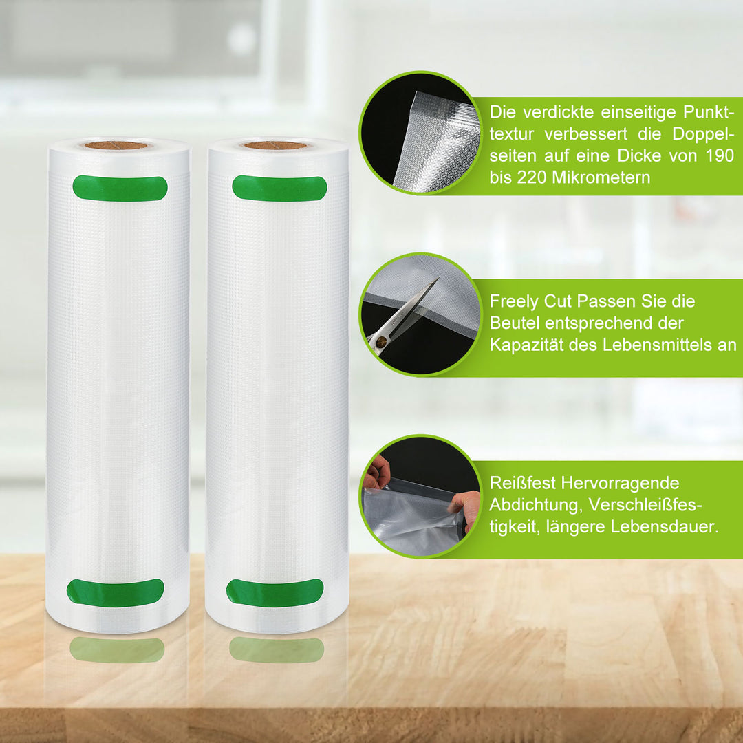 Sonnewelt 2 rolls of vacuum rolls of film tube 20 x 600 cm