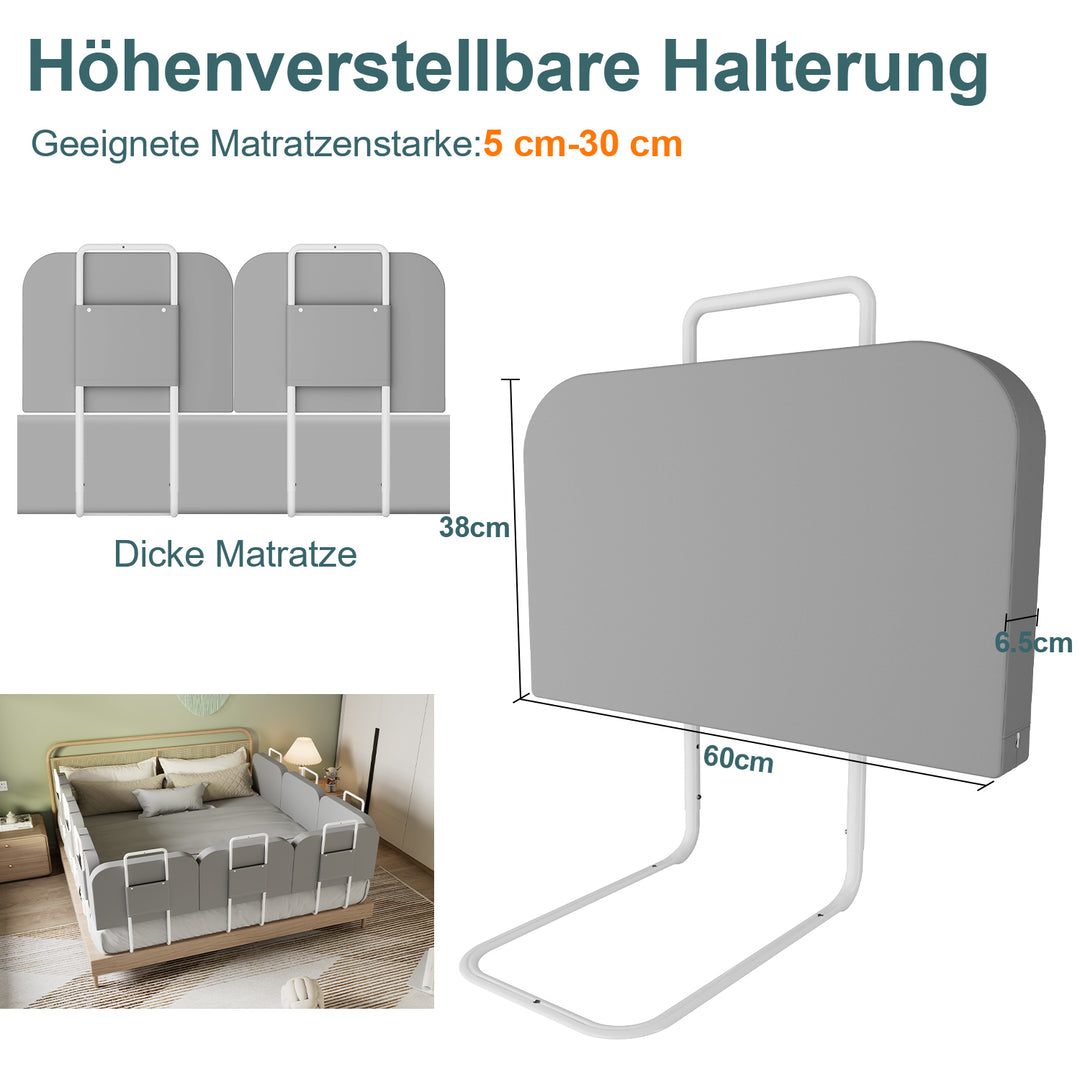 Sonnewelt Bettgitter Rausfallschutz 38cm Höhe