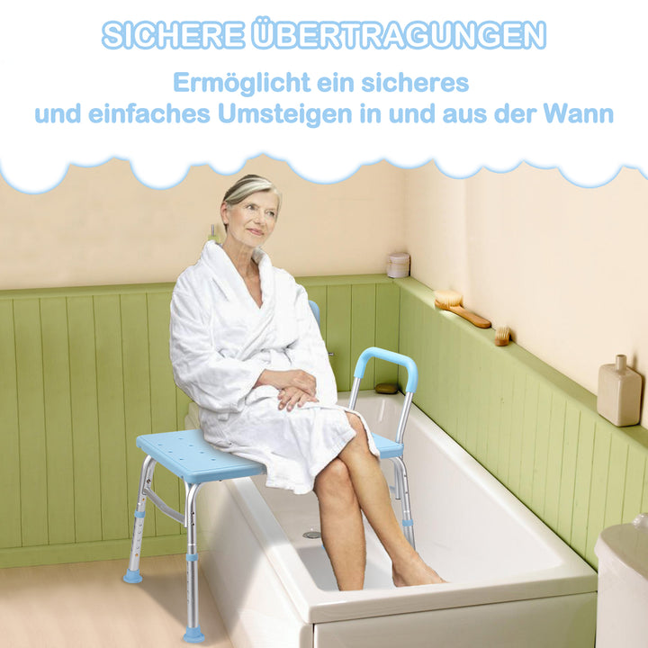 Sonnewelt Badewannensitz Duschhocker Höhenverstellbarer