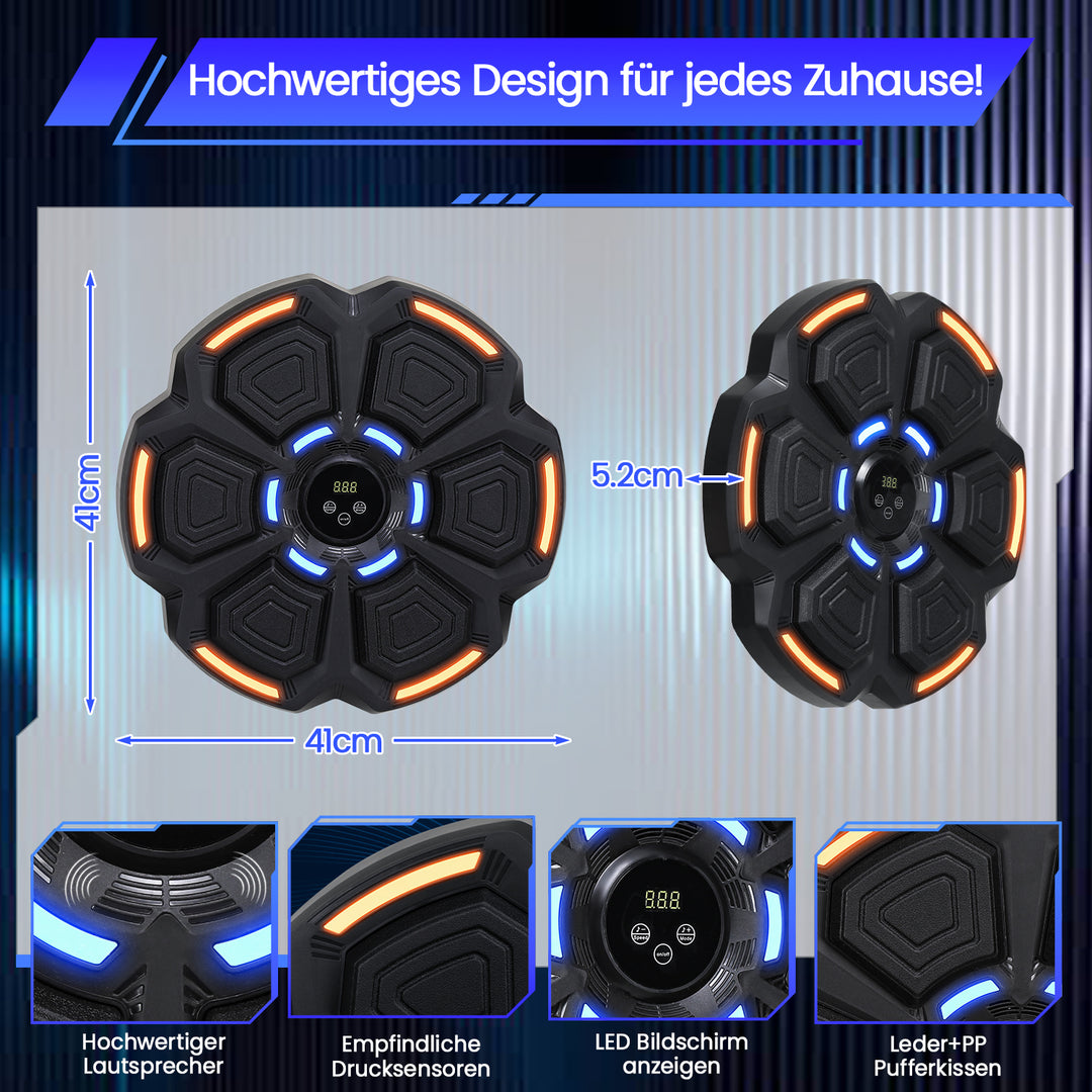 Sonnewelt Music Boxing Machine LED Box-Wandhalterung für Erwachsene Kinder