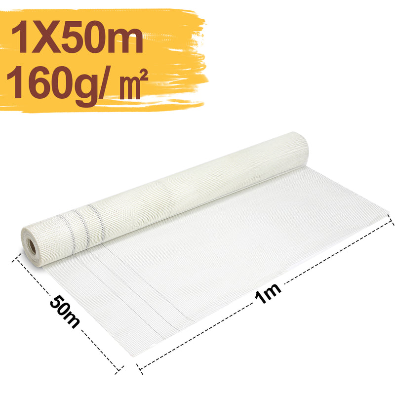 Sonnewelt Armierungsgewebe Putzgewebe 1m x 50m 160 g/m²