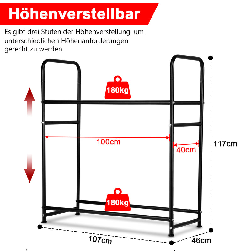 Sonnewelt Reifenregal Reifenständer für 8 Reifen