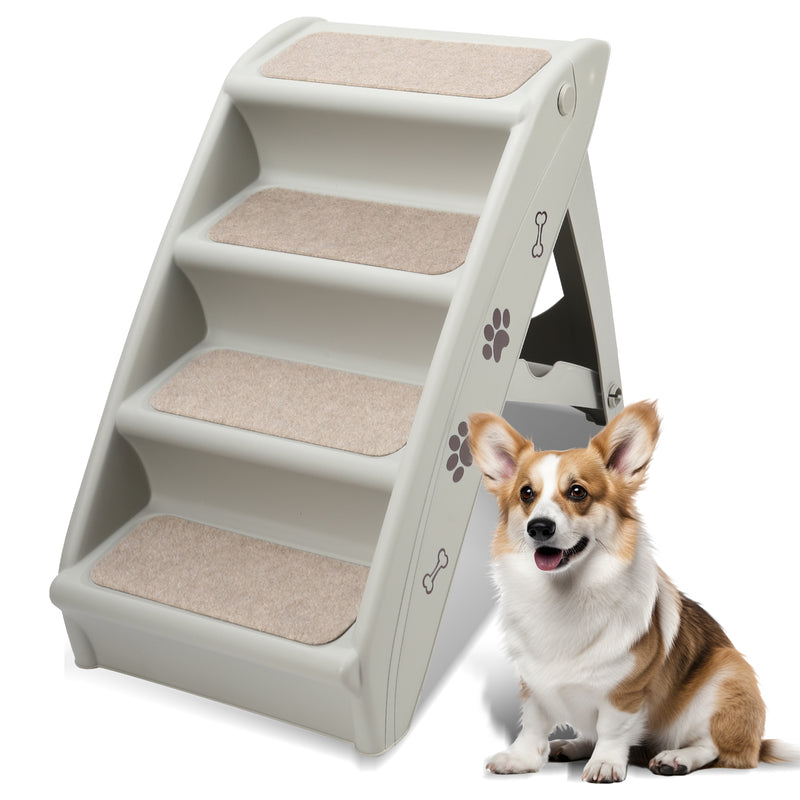 Sonnewelt Hundetreppe Hunderampe Klappbare Maximale Belastung 75kg
